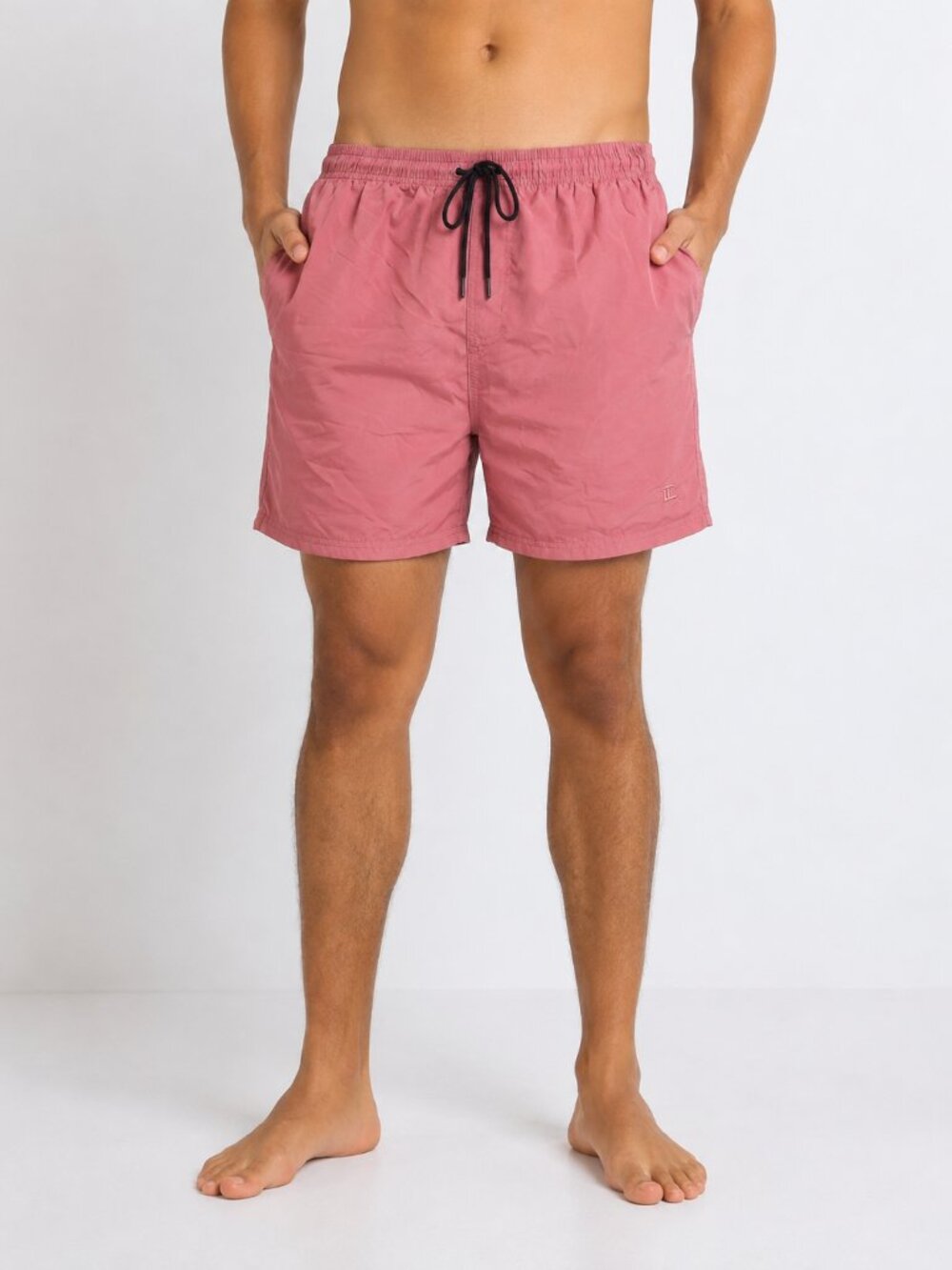 Ted Lapidus Paris Pink Swim Trunks Men's Size XL Mesh Lined Beach Shorts